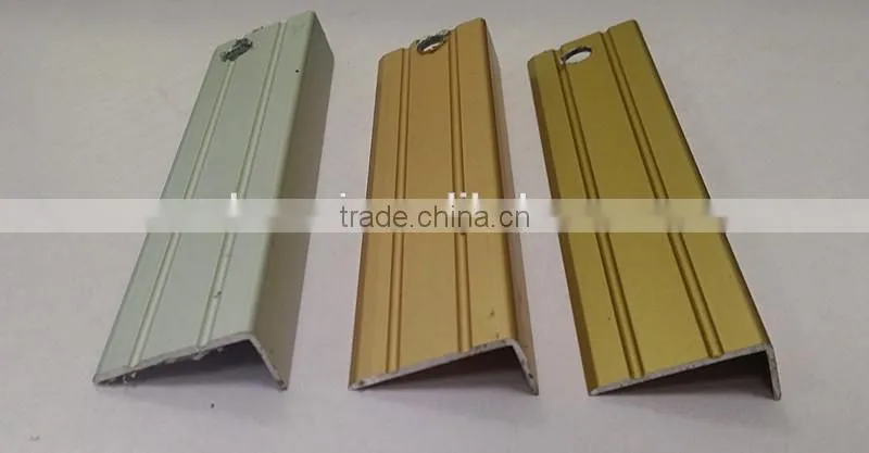 aluminium tile trim for carpet and ceramics angle profile