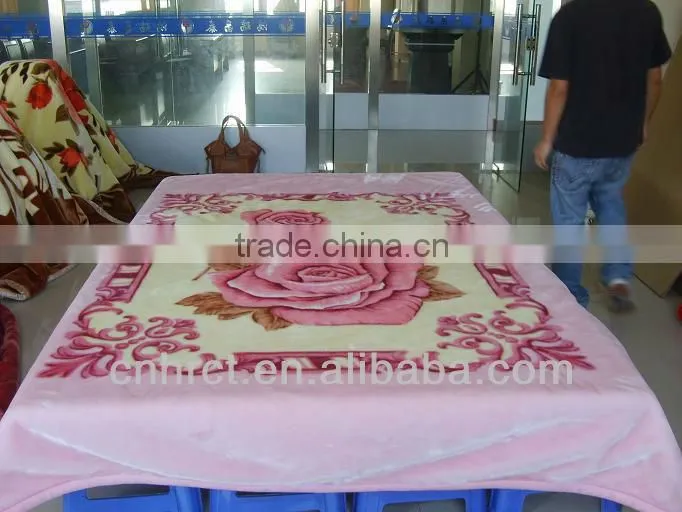 printed mink blankets