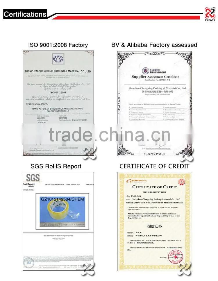 Top Selling Products Black Design Printed Packaging Tape Manufactory