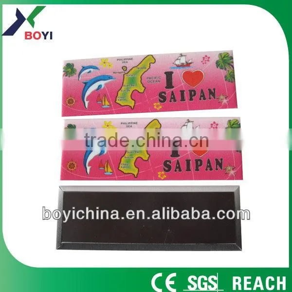 2014 best selling 3d soft pvc fridge magnet