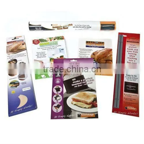 Toaster Bags for Grilled Cheese Sandwiches Made Easy (2 Pack), Reusable, Non-stick