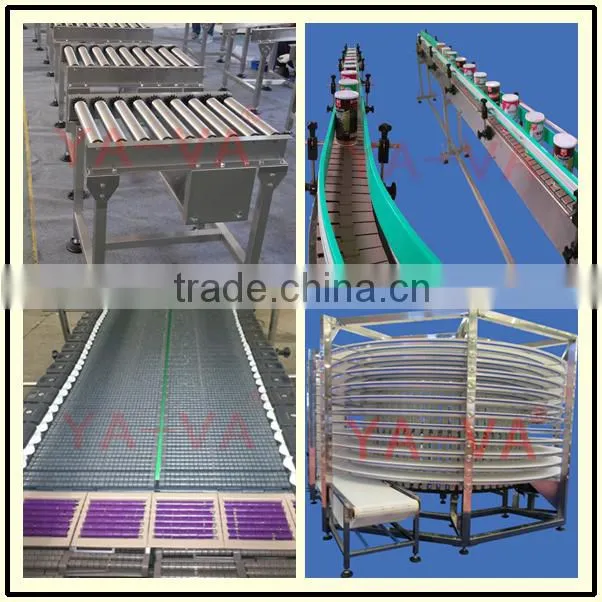 Automatic production line curve modular conveyor