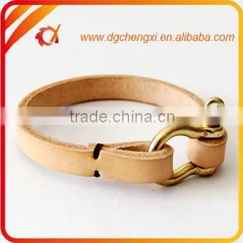 2016 Custom new popular leather bracelet