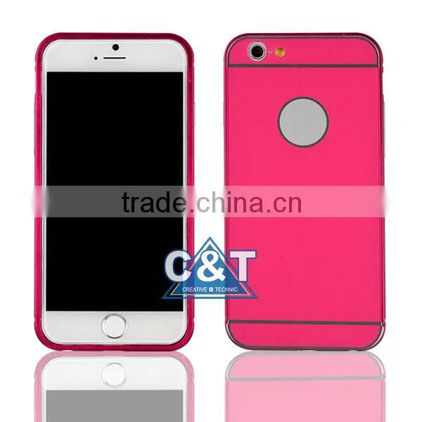 C&T Luxury Ultra Thin Aluminum Metal Frame Back Cover Case for Xiaomi Mi4 M4