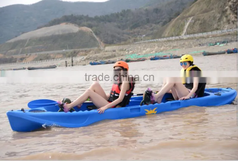 double Foot pedal kayak for sale ,LLDPE kayak .new products,sports kayak ,pedal boat ,fun kayak