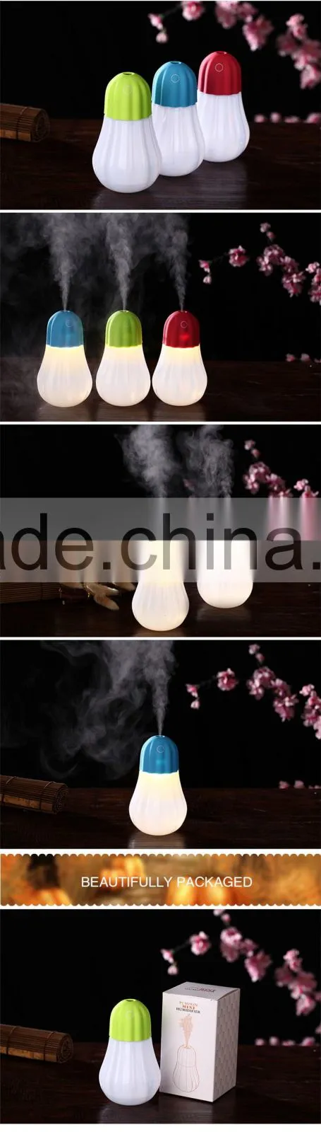 High quality New usb desktop mini air humidifier ultrasonic korean aroma diffuer