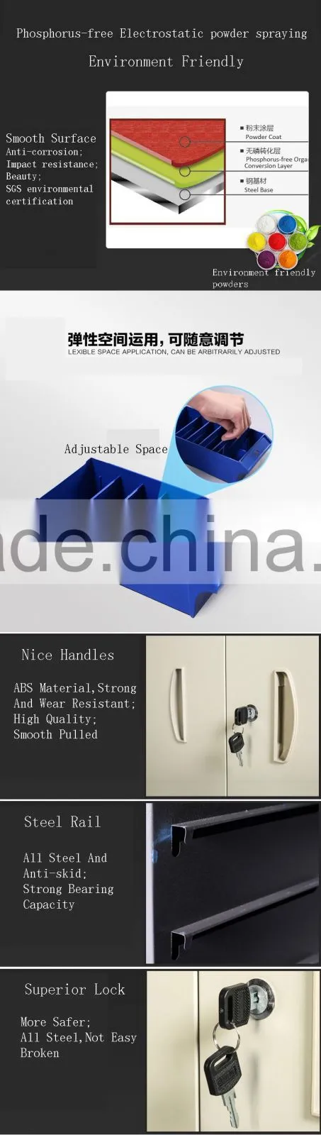 Taiwan 40 Drawers Small Parts Plastic Storage Systems Containers TJG-TAH440