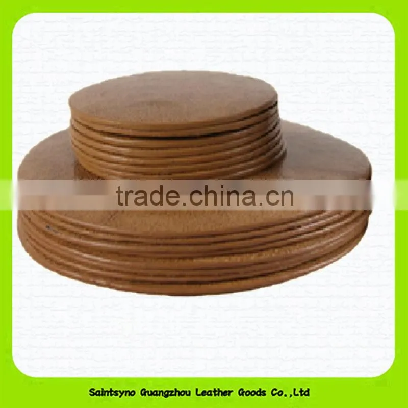 15012 China manufacturing latest design fancy round cup coaster
