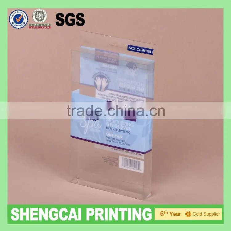 Custom printed pvc clear box
