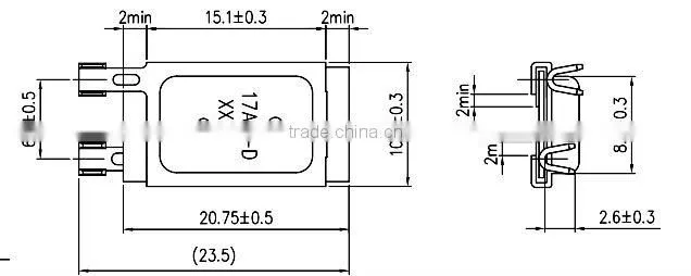 17AM thermal protector,thermal overload protector,thermal overload protector switch