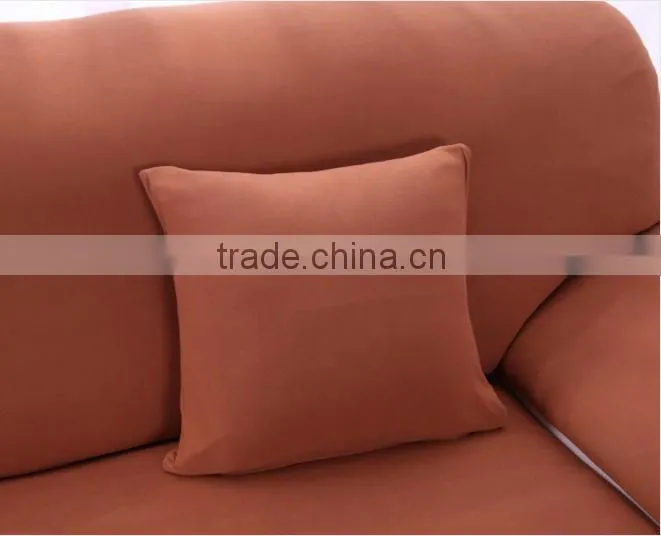 Knitting sofa cover with spandex Red Brown011