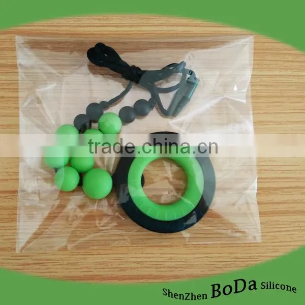 BODA first hand silicone teething toys silicone teething necklace