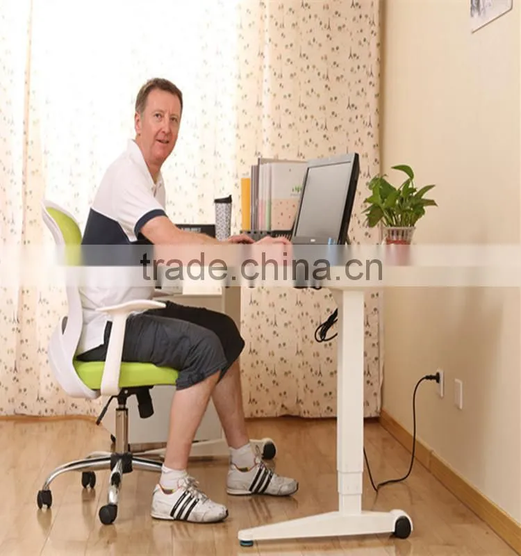 Electric height adjustable desk frame/adjustable height standing desk