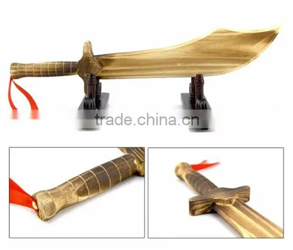 handmade wood kids fancy sword