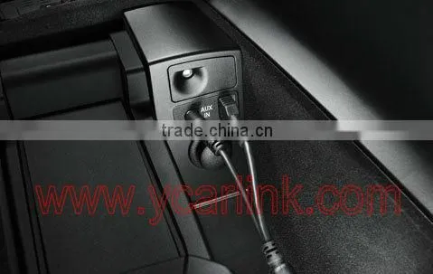 Mini cooper Video iPhone/iPod Y cable interface adapter In-Car USB AUX 61122179623