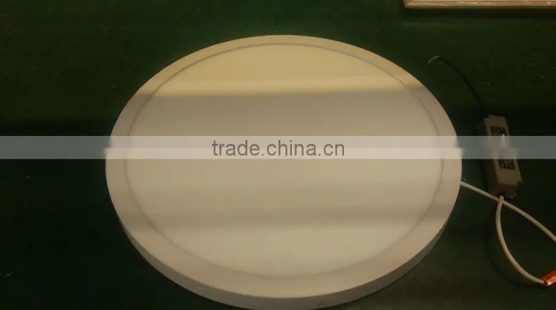 Pure white 45W Surface Mount Dia600mm Round LED Panel with moso driver