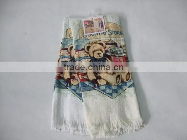 silk screen print towel set kitchen textiles china supplier bulk buy from china
