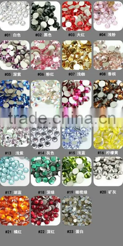 2014 Fashionable design small rhinestone nail stone