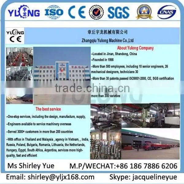 manure fertilizer pellet machine with flat die