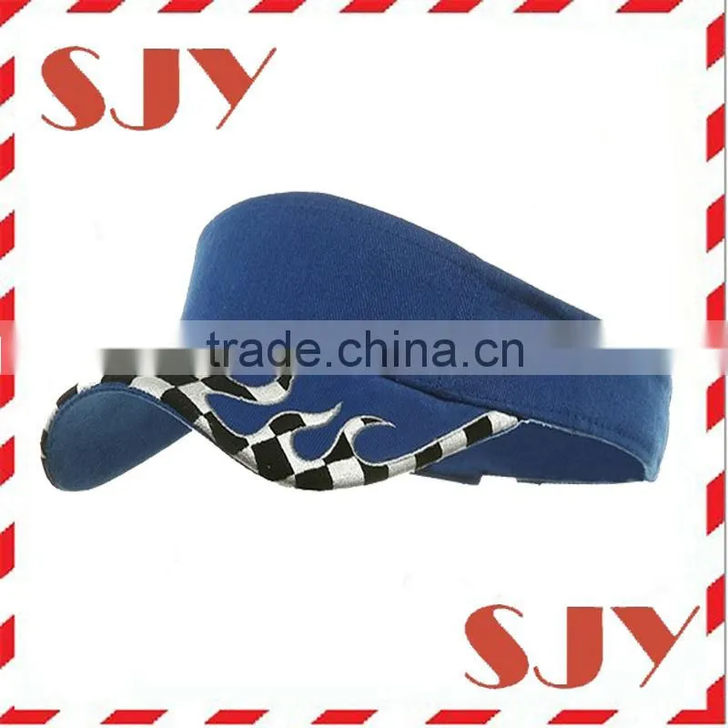 UV protection custom plain sun visor with embroidery
