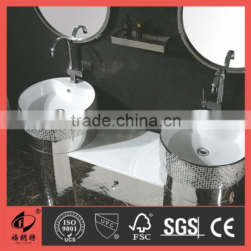 2016 New Arrived free standing stainless steel bathroom cabinet T6620