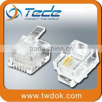8P8C Modular Plug shield RJ45 modular plug