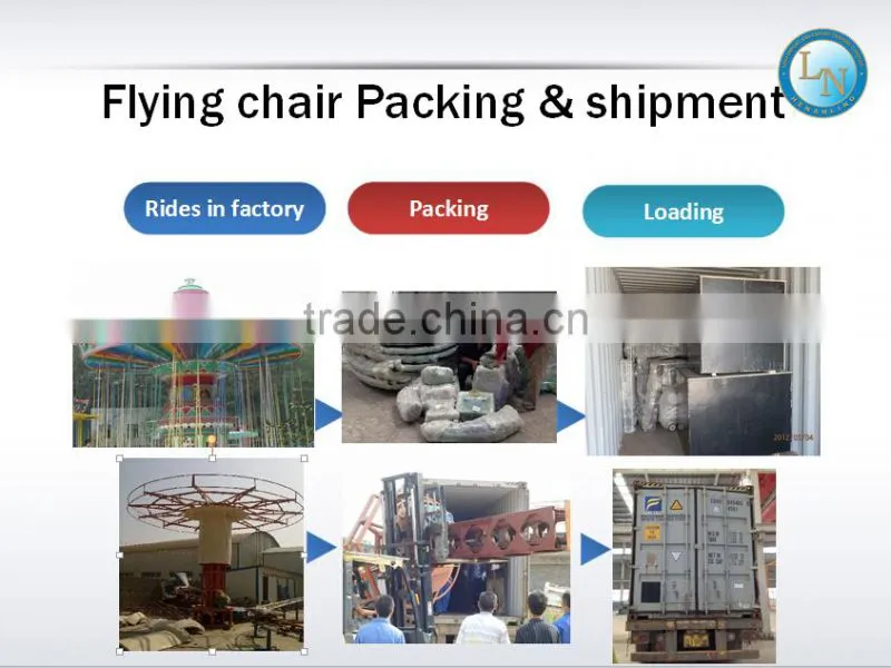 Super welcomed on Alibaba! Outdoor amusement park swing games 12 seats flying swing chair rides with ISO & CE Certificate