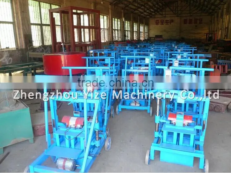 concrete hollow block making machine price