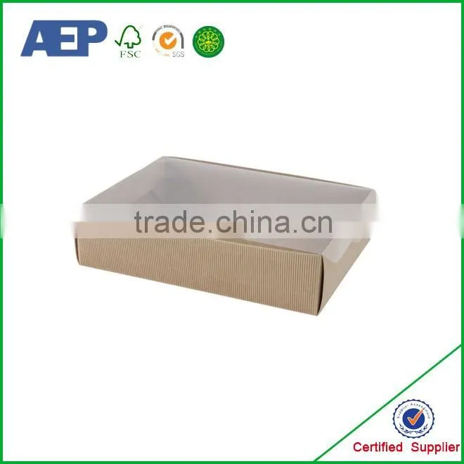 High quality fancy paper custom garment box
