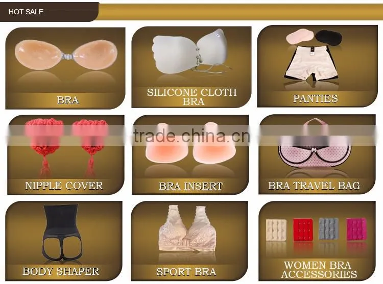 Nice beauty High Quality Reasonable Price 100% Silicone Adhasive Strapless Push Up Sexy Bra