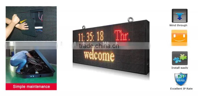 P10 led module 160x160mm RGB outdoor