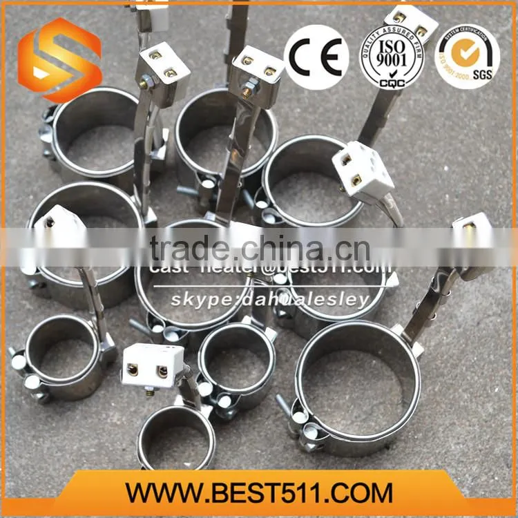 Industry CE Approved CrNi2080 Wire Mica Band Heater