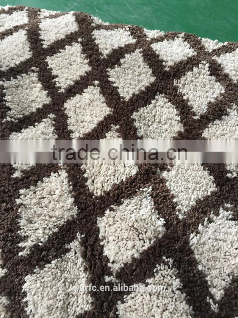 home chenille doormat with stripes