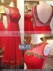 Tenuous Georgette On Net Designer Lehenga Saree/Online shopping lehenga Sarees