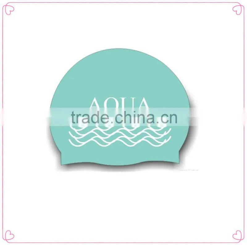 Print swim caps,mesh swim caps,kids swim cap