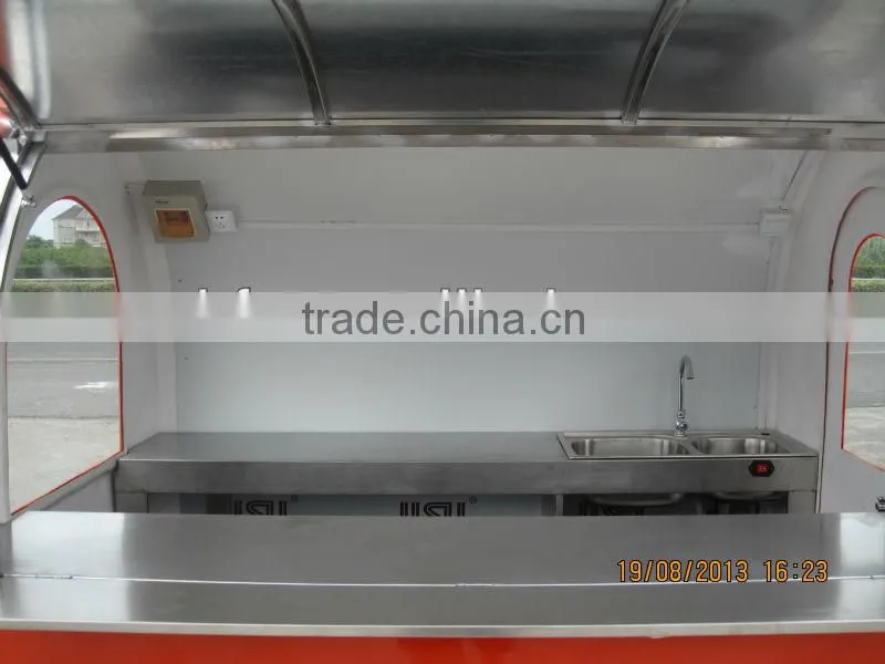 chinese electric food truck equipment Mobile fast food truck for sale