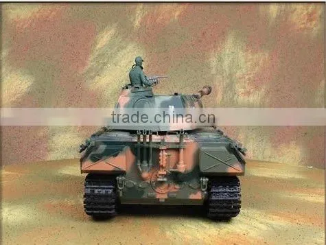 1:16 henglong rc tank/german panther tank with smoking and sound