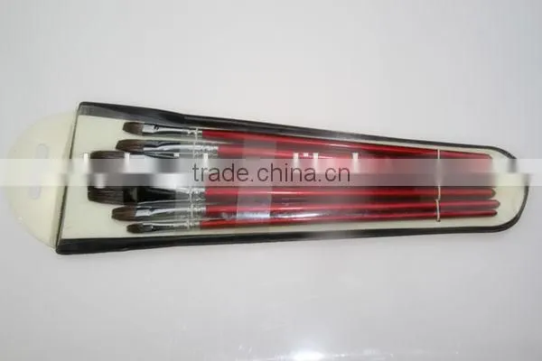 Best seller! 6pcs Artist brush,Paint brush,Artist painting brush,Wooden brush for painting