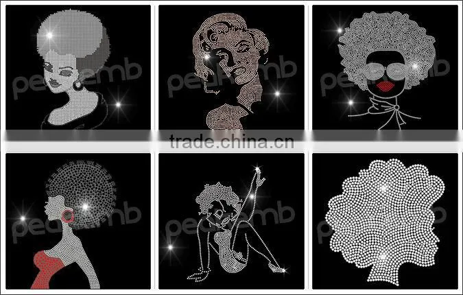 Beautiful Birthday Numbers Rhinestone Transfer Designs