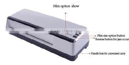 High speed intelligent 6rollers large format roll laminator