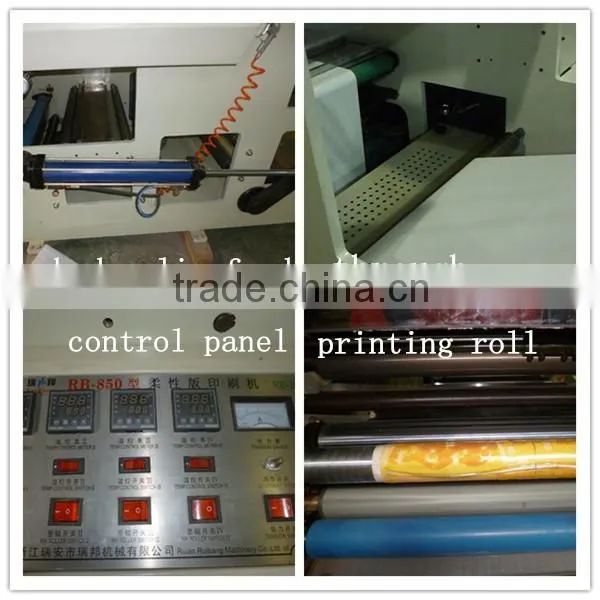 RY-850 printing food containers. (1-6color ) , manufactroy form Ruian