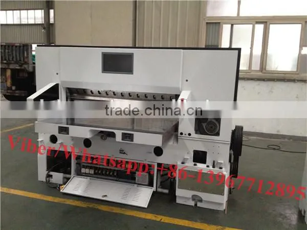 M15 Model Siemens PLC Touch Screen Program Control Paper Cutting Machine