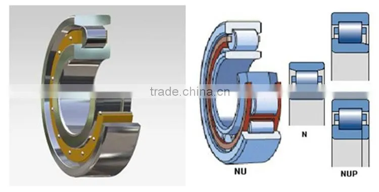 High strength double row short cylindrical roller bearing NN3009