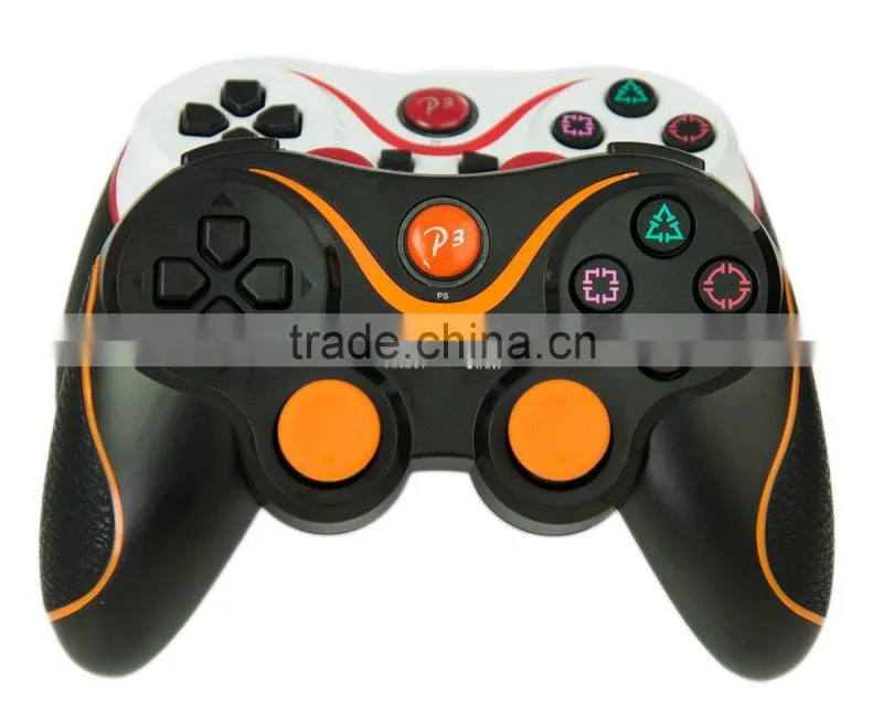 Multi-colored Control Pad Wireless Game Controller With Rumble Function For PS3