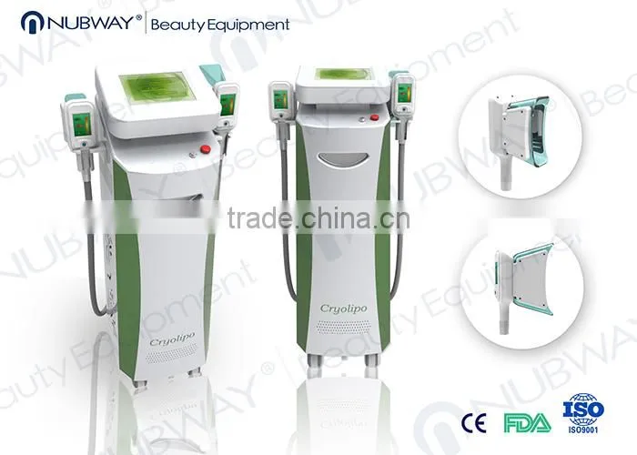 2 handles cryolipolysis fat freezing machine / cryolipolysis machine / cryolipolysis with CE&ISO