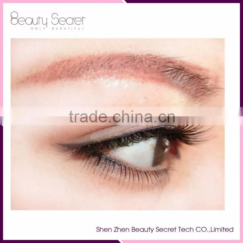100% mink false eyelash extension glue Silk Lashes Packaging