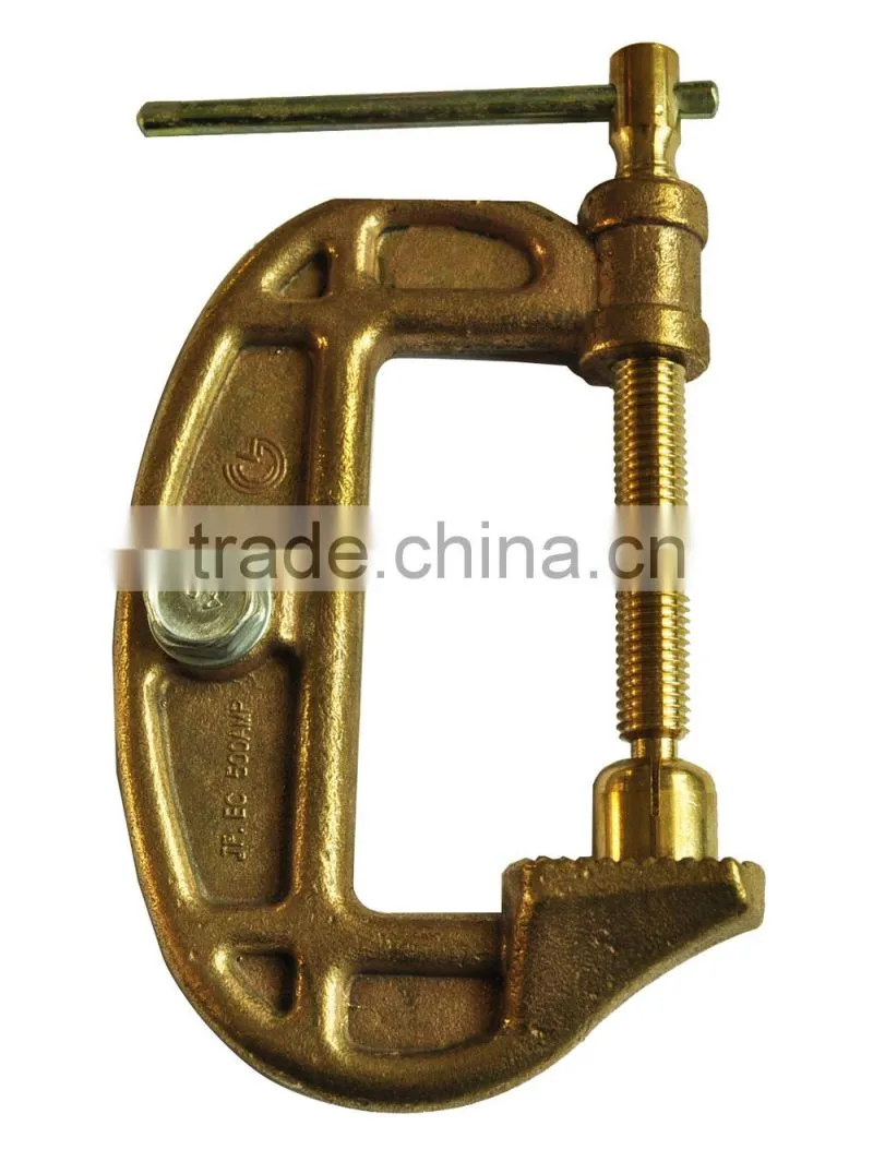 300A Japan type G type brass earth clamp