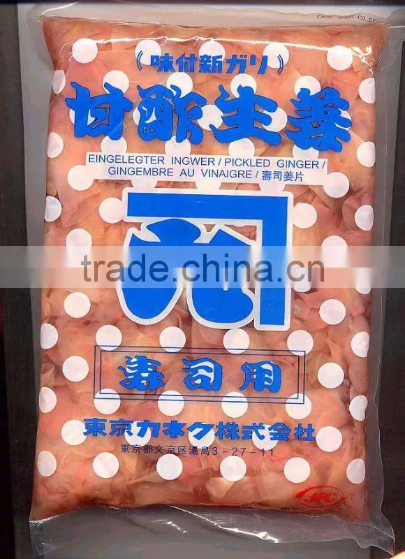Hot selling sushi ginger popular in EURO market