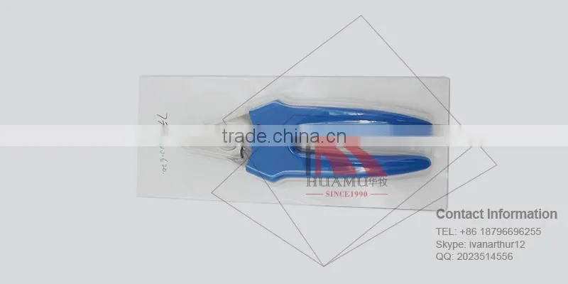 ear tag cutter with handle in blue 160*50 mm