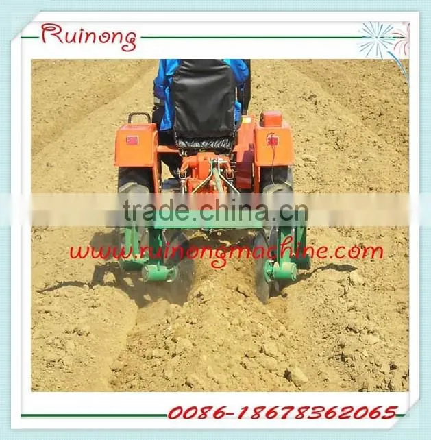 Farm machine three point mounted disc ridger 4 discs